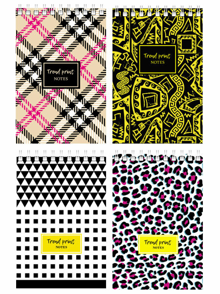 Блокноты BG «Trend print»: стильное дополнение образа Блокноты BG «Trend print»: стильное дополнение образа