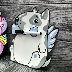 Вау-новинка! Магнитная доска с полем для рисования и письма и маркером от Феникс+ Вау-новинка! Магнитная доска с полем для рисования и письма и маркером от Феникс+