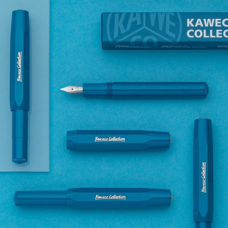 Перьевая ручка Kaweco Collection Cyan Перьевая ручка Kaweco Collection Cyan