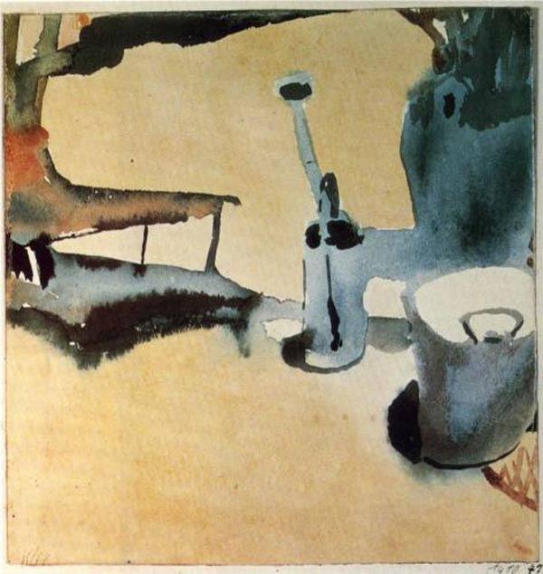 Жардиньерка, лейка и ведро, 1910 Жардиньерка, лейка и ведро, 1910