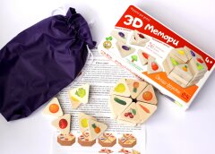 Настольные игры МЕМО из дерева Настольные игры МЕМО из дерева