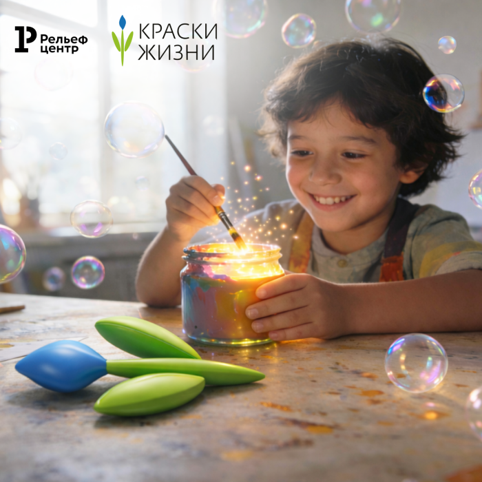 Рельеф-Центр и фонд «Краски жизни» создали сертификаты для добрых дел Рельеф-Центр и фонд «Краски жизни» создали сертификаты для добрых дел