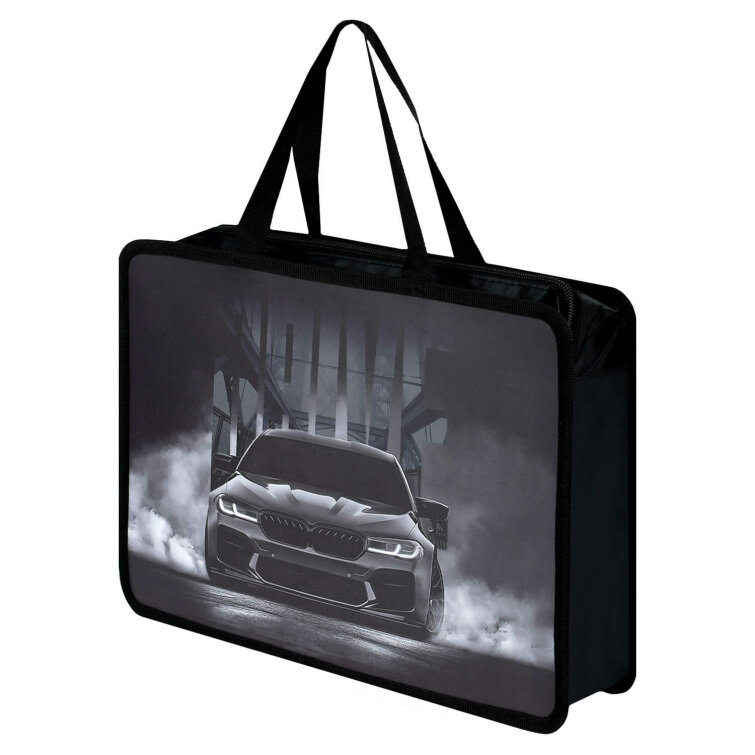 Папка для школьных тетрадей пластиковая Феникс+, формат А4, 500 мкм, чёрный Папка для школьных тетрадей пластиковая Феникс+, формат А4, 500 мкм, чёрный