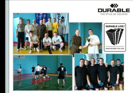 DURABLE - спонсор футбольной команды! DURABLE - спонсор футбольной команды!