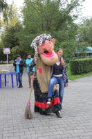 Лучший стимул торопиться в школу. Акварель, г. Новокузнецк. (репортаж с Акварельного праздника)