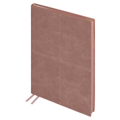 Ежедневник недатированный ESCALADA, формат А5+, 160 л., мягкий переплёт, запаянный край, искусственная кожа ″Нубук″, блинтовое тиснение, отделочная строчка Ежедневник недатированный ESCALADA, формат А5+, 160 л., мягкий переплёт, запаянный край, искусственная кожа ″Нубук″, блинтовое тиснение, отделочная строчка