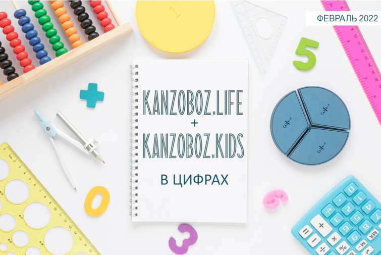 Журнал KANZOBOZ.LIFE + KANZOBOZ.KIDS в цифрах Журнал KANZOBOZ.LIFE + KANZOBOZ.KIDS в цифрах