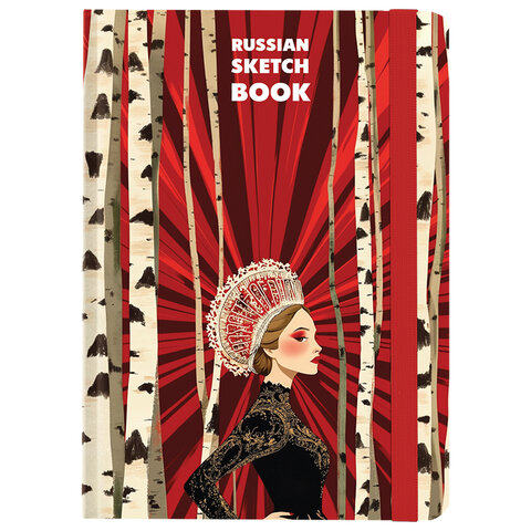 Скетчбук BRAUBERG ART, ″Russia″ Скетчбук BRAUBERG ART, ″Russia″