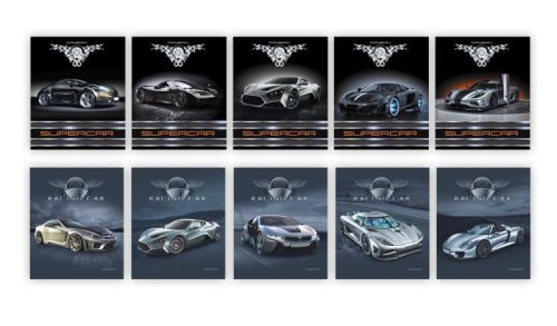 Спортивные автомобили на обложках – это скорость и накал страстей