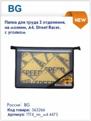 Новинки папок для труда BG Новинки папок для труда BG