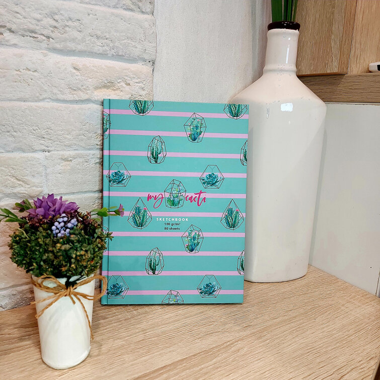 Скетчбук BG «My cacti»: ищи вдохновение в простых вещах! Скетчбук BG «My cacti»: ищи вдохновение в простых вещах!