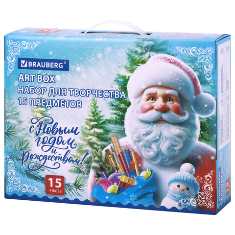 Набор для творчества BRAUBERG ART BOX ″С НОВЫМ ГОДОМ и РОЖДЕСТВОМ!″ Набор для творчества BRAUBERG ART BOX ″С НОВЫМ ГОДОМ и РОЖДЕСТВОМ!″