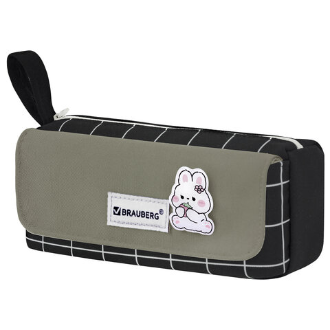   BRAUBERG, ″Black checkered″