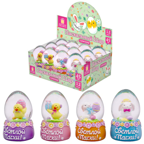 Сувенир пасхальный шар ″Светлой Пасхи″, ЗОЛОТАЯ СКАЗКА Сувенир пасхальный шар ″Светлой Пасхи″, ЗОЛОТАЯ СКАЗКА