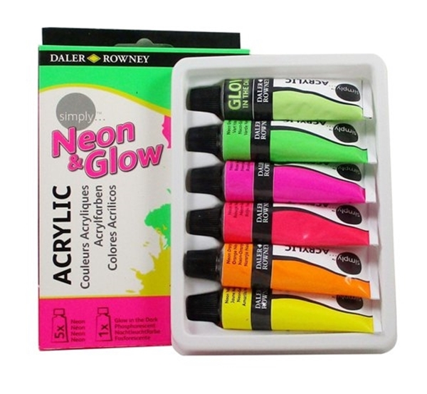 Неоновый акрил Daler-Rowney «Simply» Неоновый акрил Daler-Rowney «Simply»