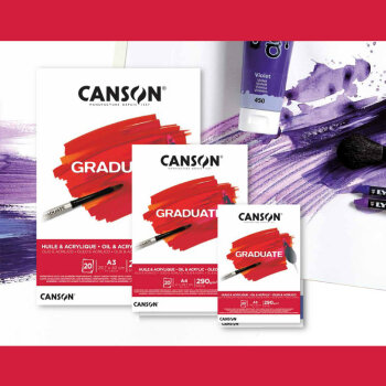 Эконом линейка Canson Graduate Oil & Acrylic для масла и акрила Эконом линейка Canson Graduate Oil & Acrylic для масла и акрила