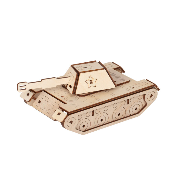 3D-пазл из 23 частей «Танк» от ТМ REZARK 3D-пазл из 23 частей «Танк» от ТМ REZARK