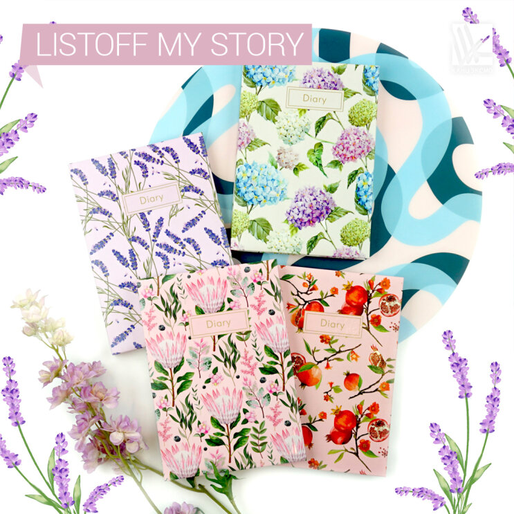 Серия ежедневников Listoff «My Story» для мечтающих особ Серия ежедневников Listoff «My Story» для мечтающих особ