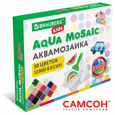 Аквамозаика BRAUBERG: просто добавь воды Аквамозаика BRAUBERG: просто добавь воды