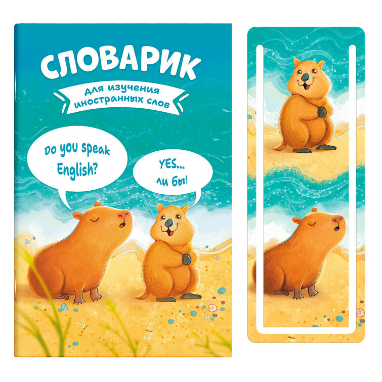 Словарик для изучения иностранных слов, А6, 32 л, мягкий переплёт (2 скобы), глянцевая ламинация Словарик для изучения иностранных слов, А6, 32 л, мягкий переплёт (2 скобы), глянцевая ламинация