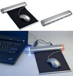 USB Hub на 4 порта с выдвижным ковриком для мышки
