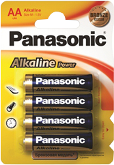 Больше энергии с Батарейками Panasonic! Больше энергии с Батарейками Panasonic!
