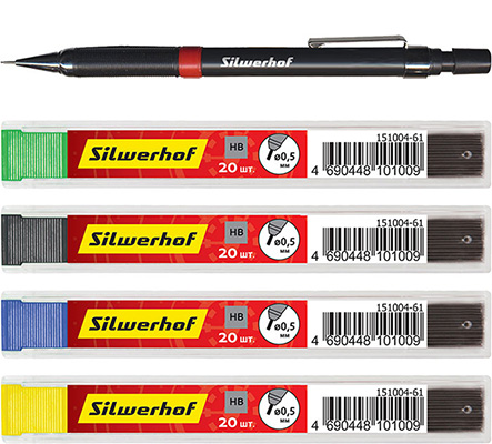 Механический карандаш Silwerhof COLORIST: незаменимый атрибут современного делового человека дома и в офисе Механический карандаш Silwerhof COLORIST: незаменимый атрибут современного делового человека дома и в офисе