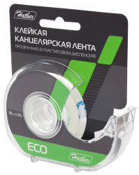 Канцелярская лента с диспенсером от Hatber. Канцелярская лента с диспенсером от Hatber.