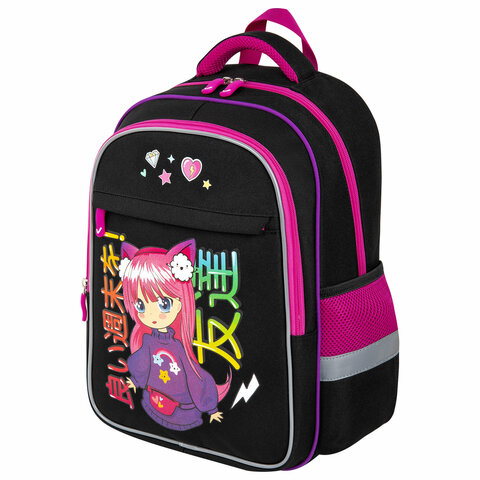 Рюкзак BRAUBERG FAVOUR ″Anime girl″ Рюкзак BRAUBERG FAVOUR ″Anime girl″