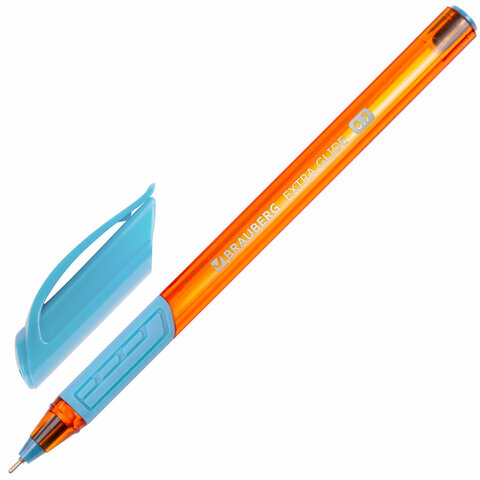 Ручка шариковая масляная BRAUBERG ″Extra Glide GT Sky Blue″ Ручка шариковая масляная BRAUBERG ″Extra Glide GT Sky Blue″