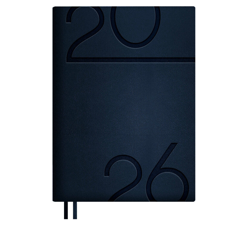 Ежедневник датированный 2026 ESCALADA, #ДУМАЙ КАК МИЛЛИАРДЕР, формат А5+, 176 л., мягкий переплёт, запаянный край, искусственная кожа ″Кассандра″, блинтовое тиснение