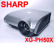 ���������� Sharp �������� � ������ ������ ������ ������������� DLP-��������� Sharp XG-PH50X.