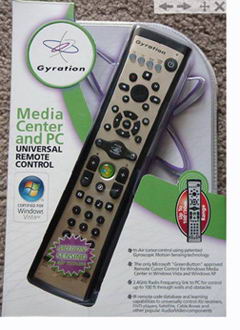  «2000»    Gyration Media Center Universal Remote Control.