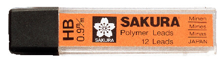 Стержни для механических карандашей Sakura HВ (12 шт.) Стержни для механических карандашей Sakura HВ (12 шт.)