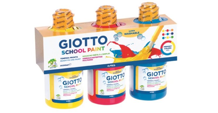 Giotto School Paint - краска на водной основе Giotto School Paint - краска на водной основе