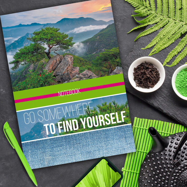Тетрадь BG формата А4 со сменным блоком «Find your self»: найди себя Тетрадь BG формата А4 со сменным блоком «Find your self»: найди себя