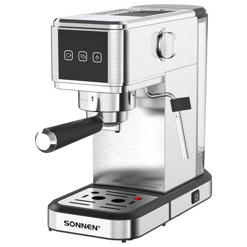 Кофеварка рожковая SONNEN CM-2033, ручной капучинатор Кофеварка рожковая SONNEN CM-2033, ручной капучинатор