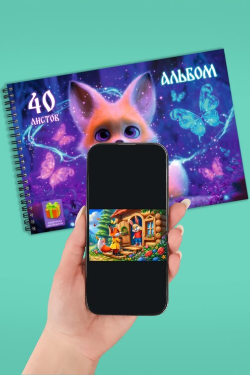 ✨Альбом с мультфильмом от PROF-PRESS✨