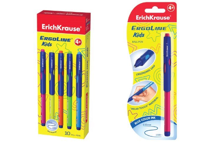 ����� ��������� ErichKrause Ultra Glide ErgoLine Kids 0.7