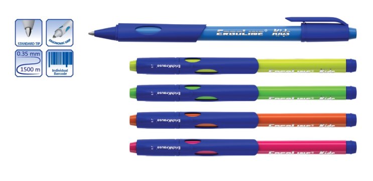 ����� ��������� ErichKrause Ultra Glide ErgoLine Kids 0.7