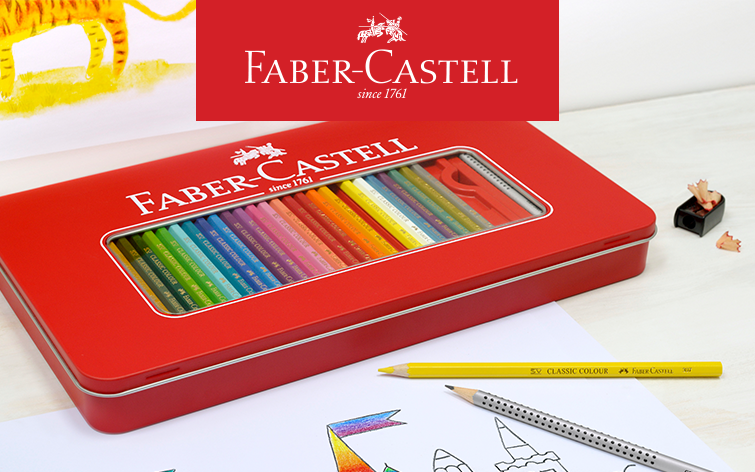 Faber-Castell: специальное предложение на детские цветные карандаши Faber-Castell: специальное предложение на детские цветные карандаши