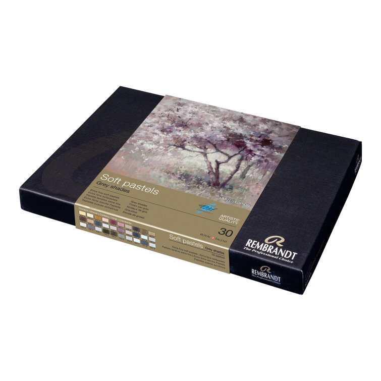 Набор сухой мягкой пастели Rembrandt Limited Edition «Серые оттенки» (30 цветов) Набор сухой мягкой пастели Rembrandt Limited Edition «Серые оттенки» (30 цветов)