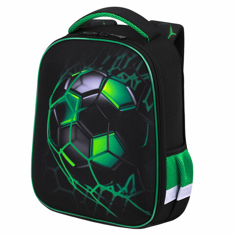 Ранец BRAUBERG KIDS START ″Green ball″ Ранец BRAUBERG KIDS START ″Green ball″