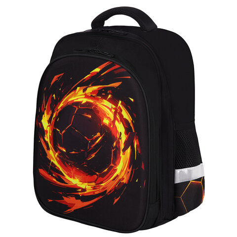 Ранец BRAUBERG KIDS STANDARD, ″Fire split″ Ранец BRAUBERG KIDS STANDARD, ″Fire split″