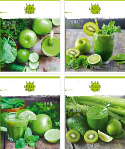Тетрадь ученическая ″Green Menu″: свежая палитра Тетрадь ученическая ″Green Menu″: свежая палитра
