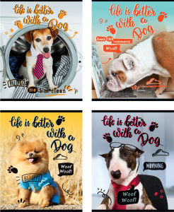 Тетради ″Dog in my life″: ваши лучшие друзья будут рядом Тетради ″Dog in my life″: ваши лучшие друзья будут рядом
