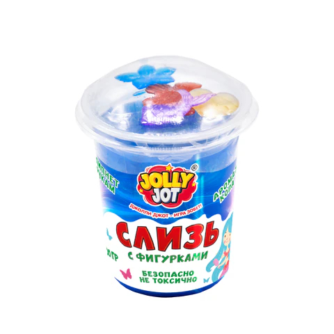 Слайм с фигурками, русалочки, JOLLY JOT, 3 вида Слайм с фигурками, русалочки, JOLLY JOT, 3 вида