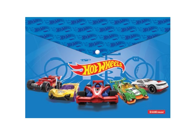Папка-конверт ErichKrause® HOT WHEELS FASTER Папка-конверт ErichKrause® HOT WHEELS FASTER