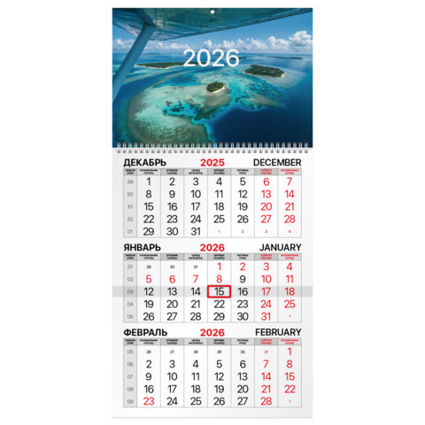 ��������� ����������� �� 2026 �., BRAUBERG
