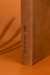 Ежедневник датированный 2027 ESCALADA, формат А5, 176 л., мягкий переплёт, запаянный край, искусственная кожа ″Замша″, тиснение фольгой, блинтовое тиснение